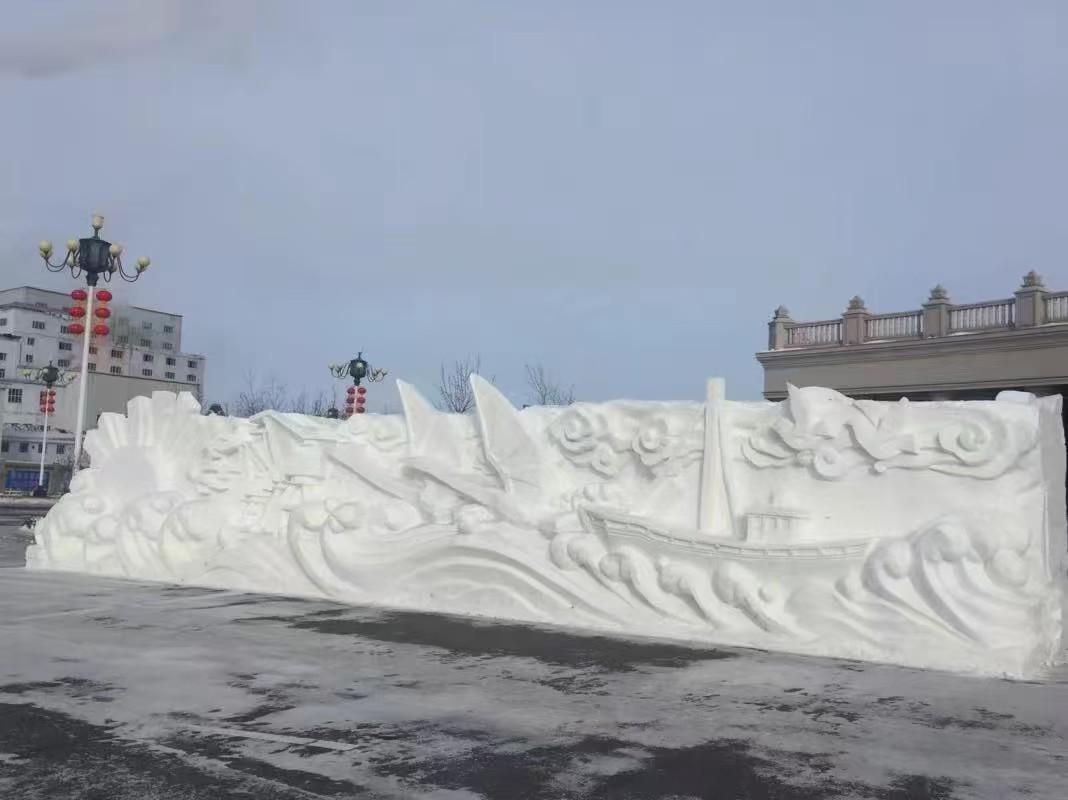 哈尔滨雪雕制作